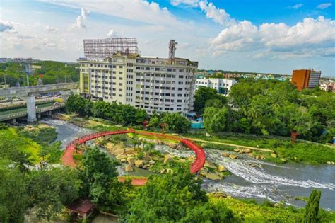 Rain Garden underneath Begumpet Flyover | Urban Nature Atlas