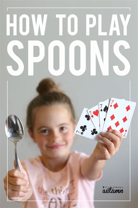 How to play spoons {easy + HILARIOUS card game} | Fun card games, Card ...