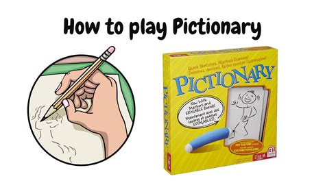 Verb Pictionary Game For Adults