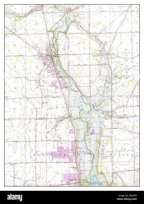 West Milton, Ohio, map 1955, 1:24000, United States of America by ...