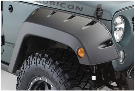 Bushwacker Pocket Style Factory Coverage Fender Flares | Wrangler JK