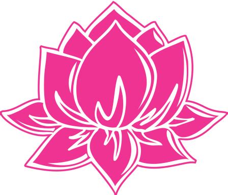 Lotus Flower Buddhist Symbol Stock Illustration - Download Image Now - iStock