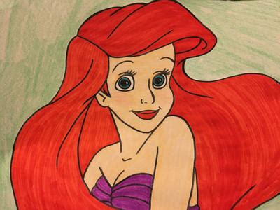 Ariel Face Drawing by julietcapulet432 on DeviantArt