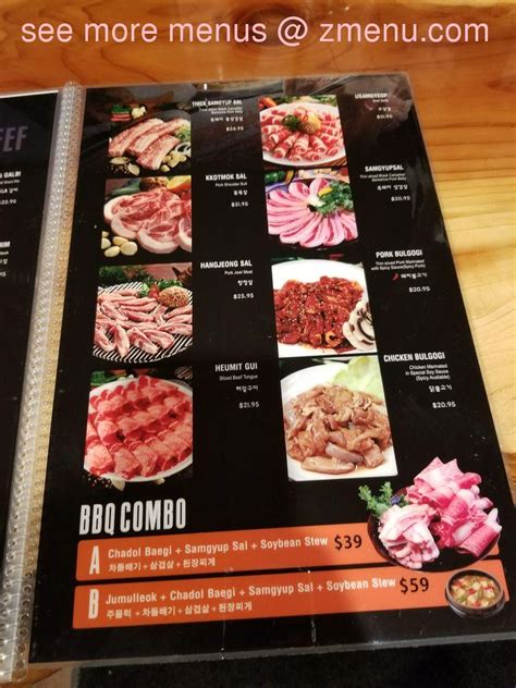 Online Menu of Kkoki Korean BBQ Restaurant, Beaverton, Oregon, 97005 - Zmenu