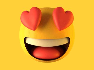 😍 Heart Eyes Emoji by Cliply on Dribbble