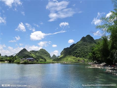 绿水青山摄影图__山水风景_自然景观_摄影图库_昵图网nipic.com