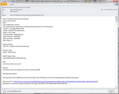 All Things Techie .net: SCOM Monitoring APC UPS Units via SNMP