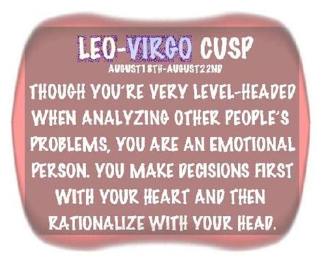 Leo Virgo Cusp | Astro signs | Pinterest | Leo virgo cusp, Zodiac and Horoscopes