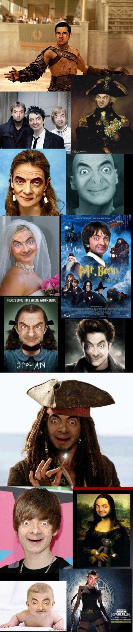 Mr. Bean face swap | Funny pictures can't stop laughing, Funny pictures ...