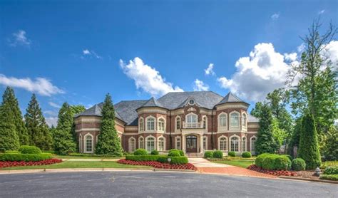 $4.2 Million Lakefront Brick Mansion In Alpharetta, GA - Homes of the Rich