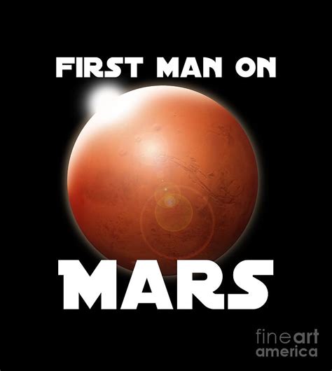 First Man on Mars Digital Art by Daniel Ghioldi - Fine Art America