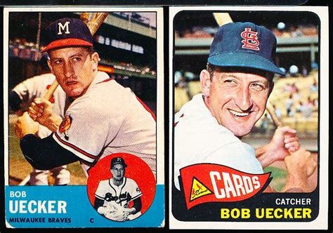 Lot Detail - Bob Uecker- 4 Cards