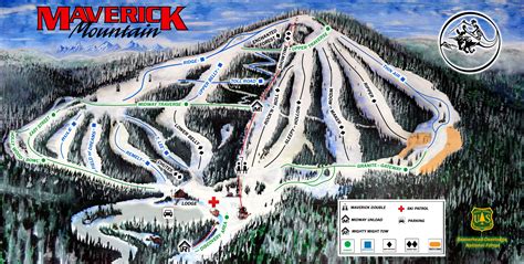 Maverick Mountain Trail Map | OnTheSnow