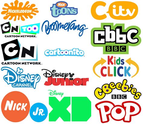 Cartoon TV Logo Collection