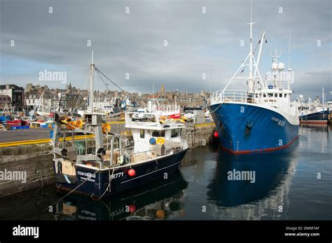 Harbour, Fraserburgh Stock Photo - Alamy