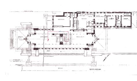 Robie House Floor Plan Dimensions