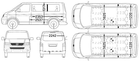 _ MEDIDAS INTERIORES de las furgos y 4x4 Volkswagen Caddy, Volkswagen ...