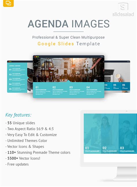 Best Business Agenda Images Google Slides Template Designs