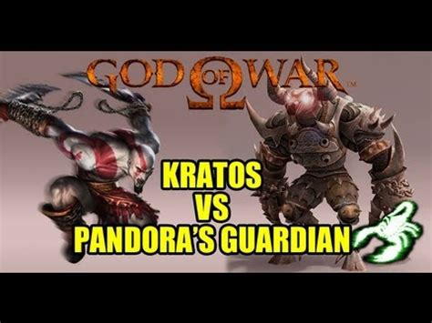 GOD OF WAR - BOSS BATTLE: KRATOS VS PANDORA'S GUARDIAN - YouTube