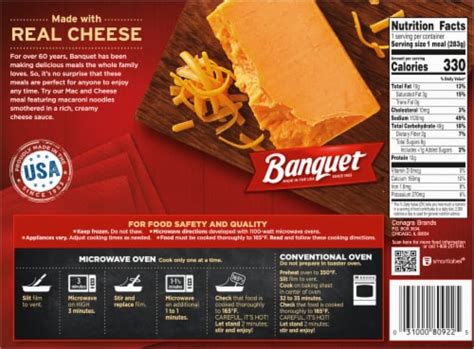 Banquet® Mac & Cheese Frozen Meal, 10 oz - Kroger