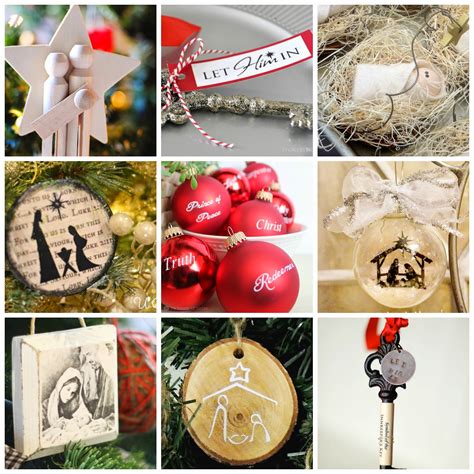 20 DIY Ornaments about Jesus Christ