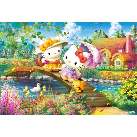 Beverly Jigsaw Puzzle (31-412) Sanrio Hello Kitty Blooming Cottage ...