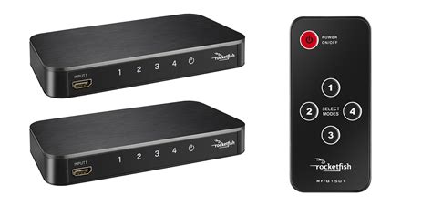 Rocketfish's 4-Port 4K HDMI Switch Box plus remote now down to $50 (Reg. $80)