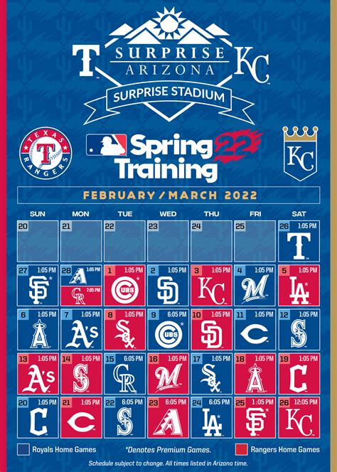 Kansas City Royals announce 2024 spring training schedule - oggsync.com