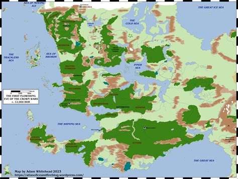 Historical Maps of the Forgotten Realms 03: The First Flowering | Atlas ...