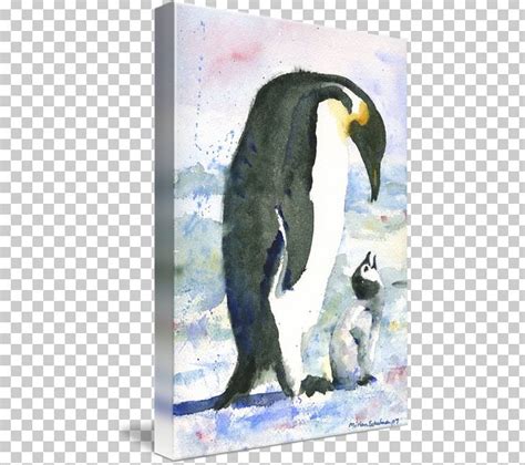 King Penguin Watercolor Painting Art PNG, Clipart, Art, Artist, Beak, Bird, Drawing Free PNG ...