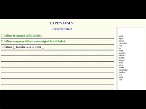 Lingua - 5.1 - Exercise Tutorial - YouTube