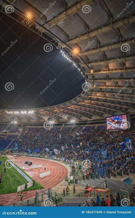 Olympic Stadium in Rome, Italy Editorial Stock Image - Image of italy ...