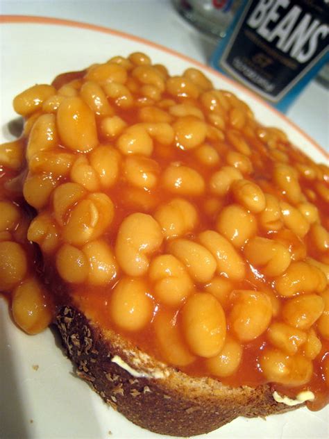 British Baked Beans on Toast | Flickr - Photo Sharing!