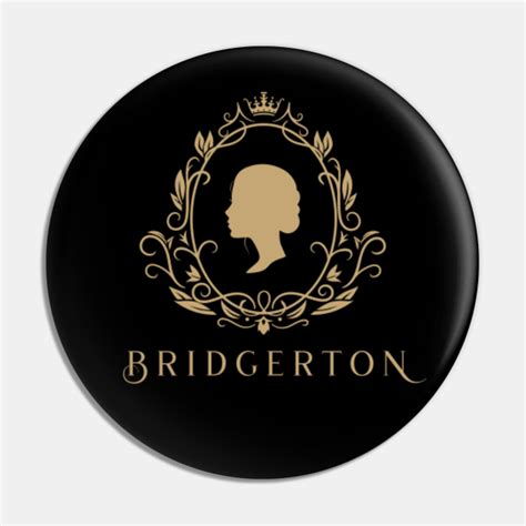 Bridgerton Logo Crest - Bridgerton - Pin | TeePublic