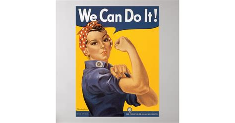 Rosie the Riveter Poster | Zazzle