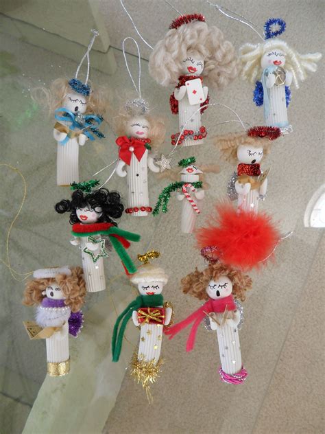 Noodle Angels - made these for Christmas 2011. Gave most of them to ...