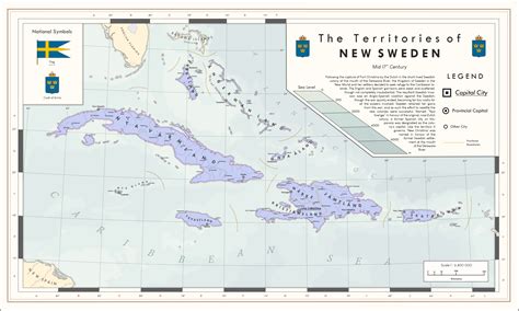 [5209x3125] The Territories of New Sweden : r/imaginarymaps