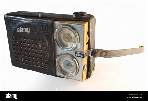 Pocket radio appliance, vintage retro style Stock Photo - Alamy