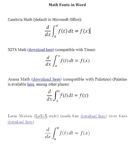 Microsoft Equation Editor | Random Walks