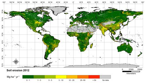 Soil Erosion Map Of India - United States Map