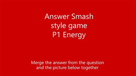 Physics paper 1 revision Answer Smash | Teaching Resources