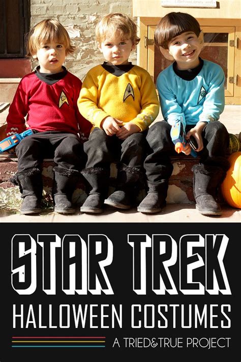 Star Trek Halloween Costume for Kids! - Tried & True | Star trek ...