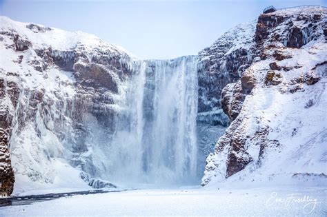 Skógafoss, Winter, Iceland, Island, Memories, Travel, Nature, Landscape ...