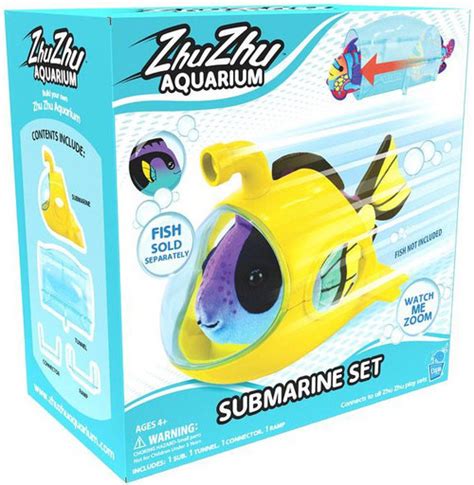 Zhu Zhu Aquarium Submarine Set Interactive Fish Accessory Playset Fish NOT Included Cepia LLC ...