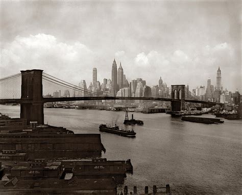 1940s 1950s Nyc New York City Skyline Photograph by Vintage Images - Fine Art America