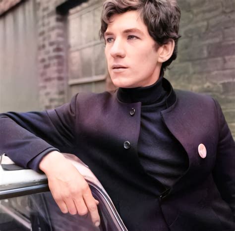 Colorized: "A young Sir Ian Mckellen (1960s)" : DaColorizerBot