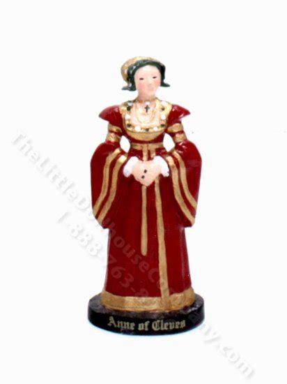 Miniature Anne of Cleves Figurine [MJD 1809] | The Little Dollhouse Company