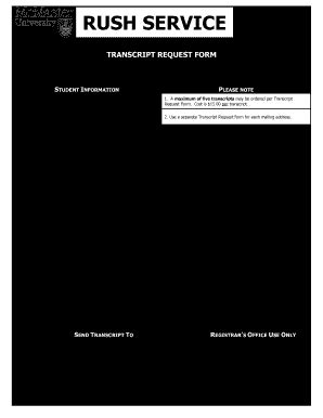 Mcmaster Transcript Request Form: Complete with ease | airSlate SignNow