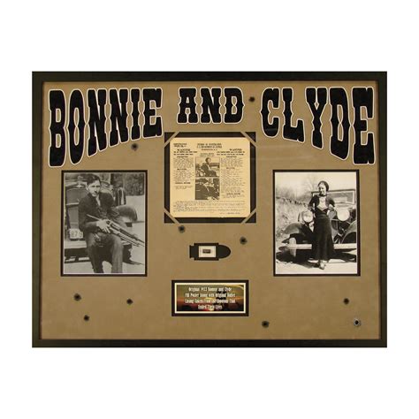 Wanted Poster Bonnie And Clyde - This print comes in a variety of sizes.