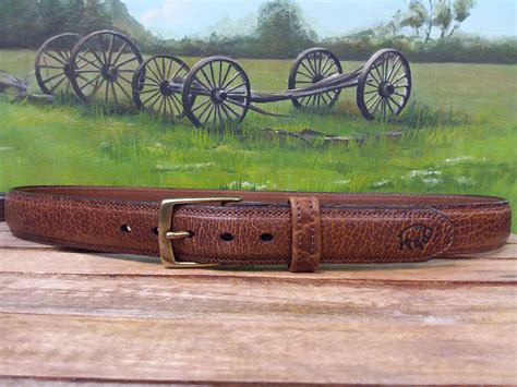 American Bison Leather Belt – Cellar Leather